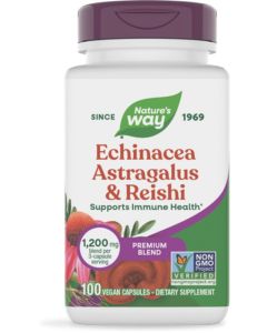 Nature's Way Echinacea Astragalus & Reishi 100 capsules