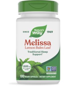Nature's Way Melissa-Lemon Balm 100 capsules