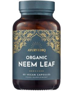 Ayurvediq Wellness Organic Neem Leaf 60 capsules biologisch