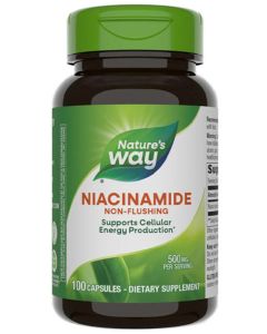 Nature's Way Niacinamide 500 mg 100 capsules