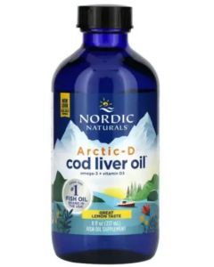 Nordic Naturals Arctic-D Cod Liver Oil Lemon 237 ml