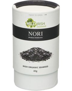 Wild Irish Seaweeds Organic Irish Nori vlokken 40 gram biologisch
