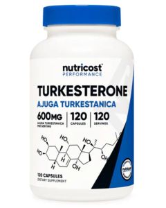 Nutricost Turkesterone 600 mg 120 capsules