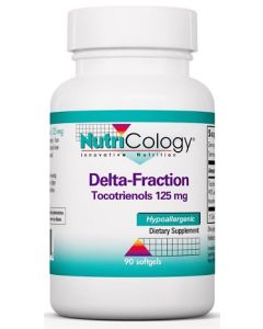 Nutricology Delta Fraction Tocotrienole 125 mg 90 softgels