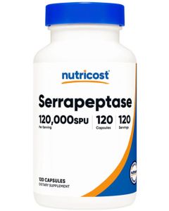 Nutricost Serrapeptase 120.000 SPU 120 capsules
