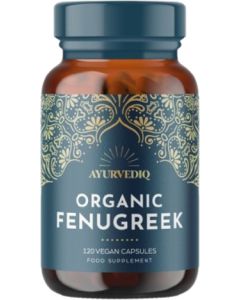 Ayurvediq Wellness Organic Fenugreek 120 capsules biologisch