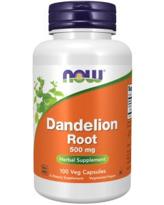 NOW Foods Paardenbloem 500 mg 100 capsules