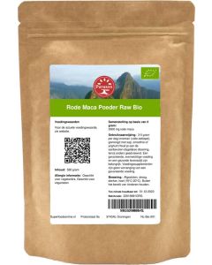Purason Rode Maca Poeder Bio biologisch