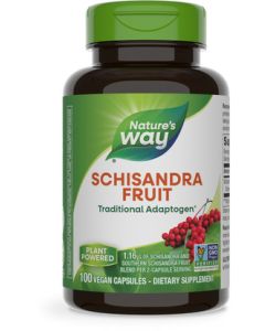 Nature's Way Schisandra Fruit 100 capsules