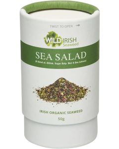 Wild Irish Seaweeds Organic Irish Sea Salad Mix vlokken 50 gram biologisch