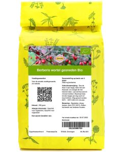 Shakthee Berberis wortel gesneden Bio 250 gram biologisch