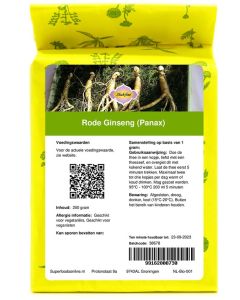 Shakthee Rode Ginseng (Panax) Poeder
