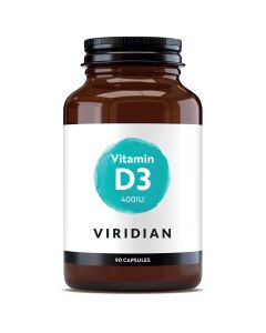 Viridian Vitamin D3 (Vegan) 400 IU (10 mcg)
