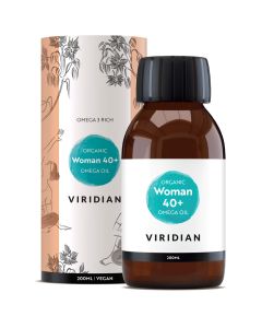 Viridian Organic Woman 40+ Omega Oil 200 milliliter biologisch
