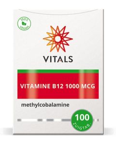 Vitals Vitamine B12 1000 mcg 100 zuigtabletten