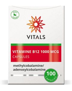 Vitals Vitamine B12 (methyl- en adenosylcobalamine) 100 capsules
