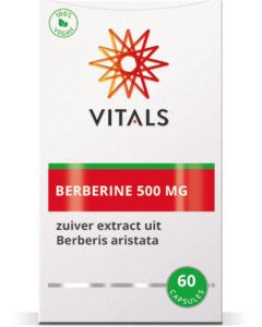 Vitals Berberine 500 mg 60 capsules