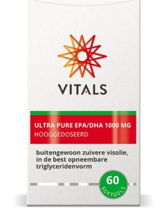 Vitals Ultra Pure EPA/DHA 1000 mg 60 softgels