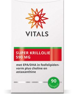 Vitals Super Krillolie 590 mg 90 softgels