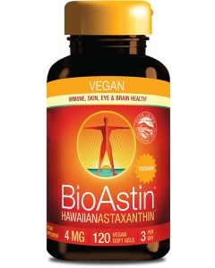 Nutrex Hawaii Vegan Astaxanthine Bioastin 4 mg 120 softgels