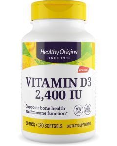 Healthy Origins Vitamine D3 2400 IE (MCT olie)