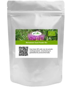 Vitanics Mariadistel Zaad Poeder Bio biologisch