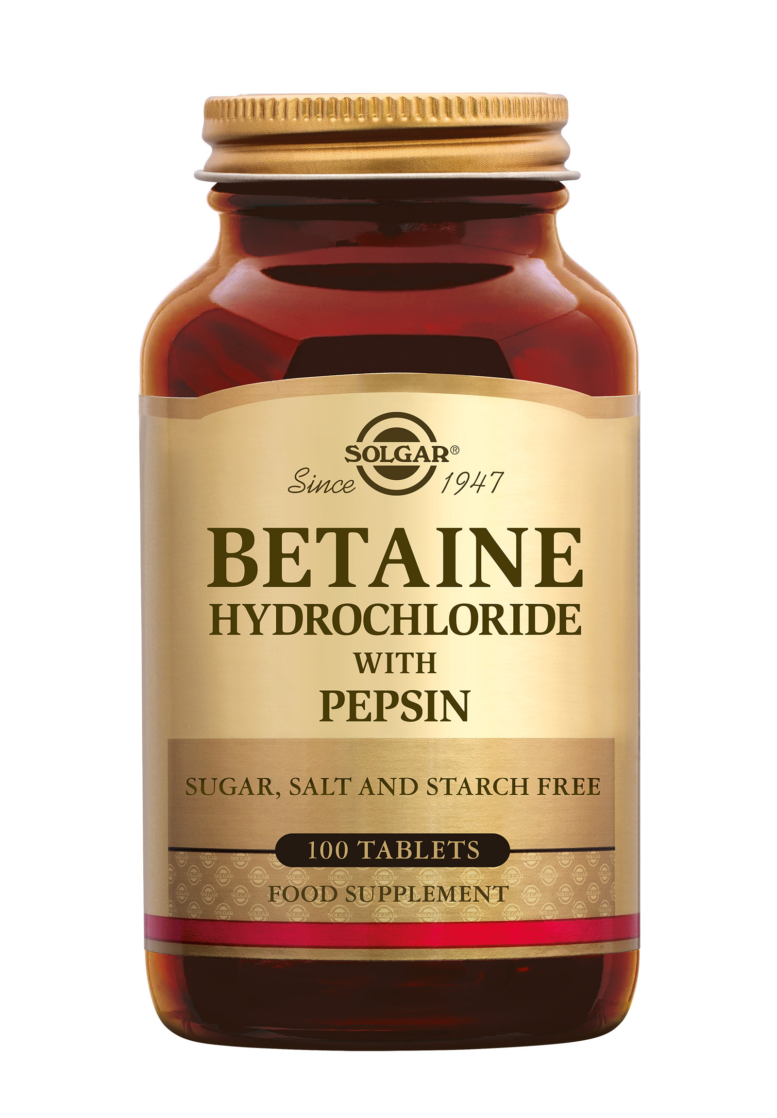 Solgar Betaine Hydrochloride with Pepsin