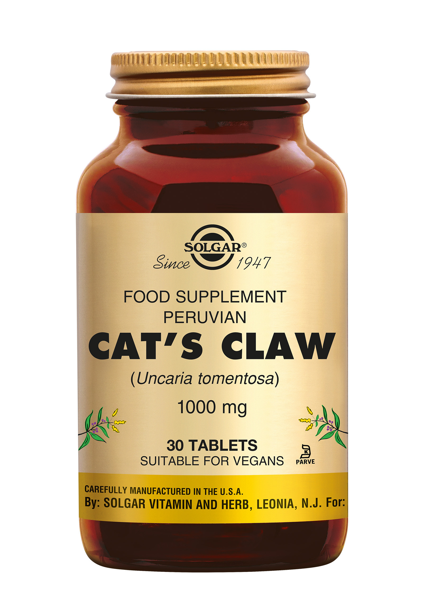 Solgar Cat's Claw 1000 mg