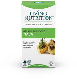 Living Nutrition Organic Fermented Maca 60 capsules biologisch