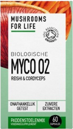 Mushrooms4Life MyCo-Qi Caps 60 capsules biologisch