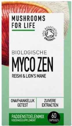 Mushrooms4Life MyCo-Zen Caps 60 capsules biologisch