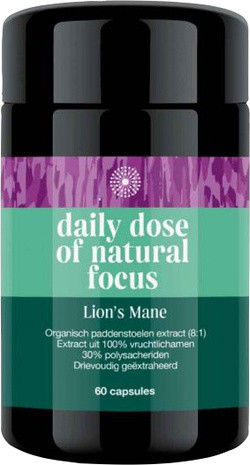 Foodsporen Lion's mane Paddenstoelen Extract 60 capsules