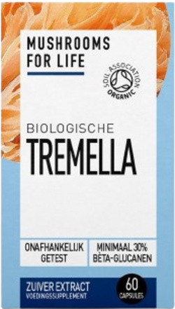 Mushrooms4Life Snow Fungus biologisch 60 capsules biologisch