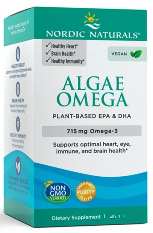 Nordic Naturals Algae Omega EPA & DHA 60 softgels