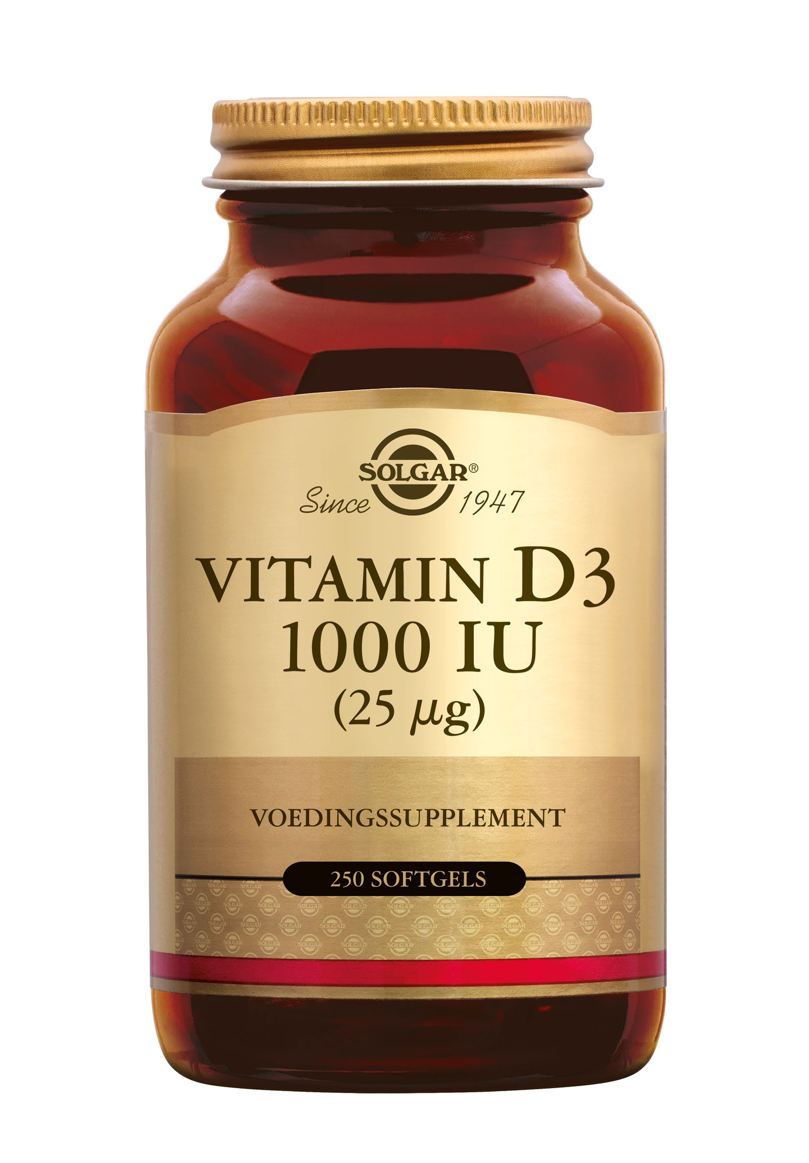 Solgar Vitamin D-3 25 mcg/1000IU