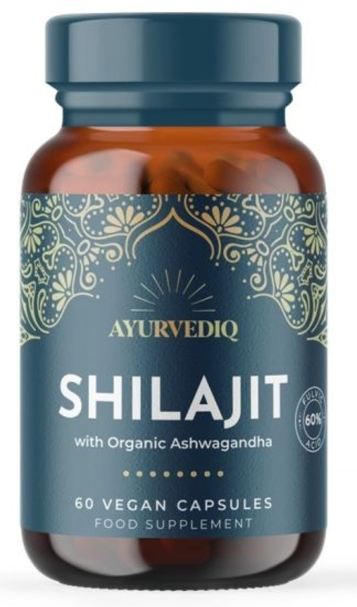 Ayurvediq Wellness Shilajit Extract & Ashwagandha 60 capsules