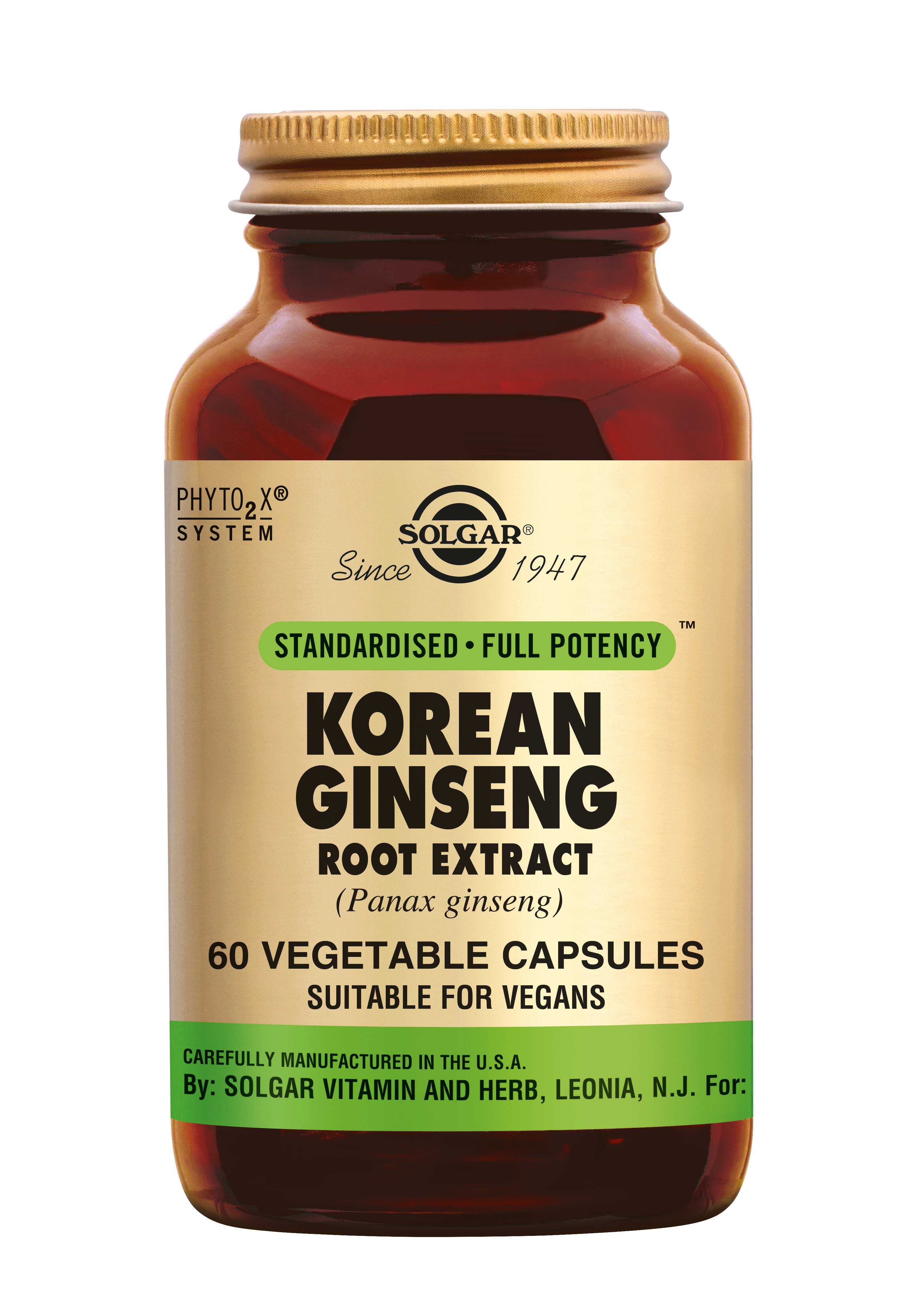 Solgar Ginseng Korean Root Extract