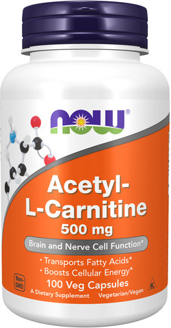 NOW Foods Acetyl-L Carnitine 500 mg