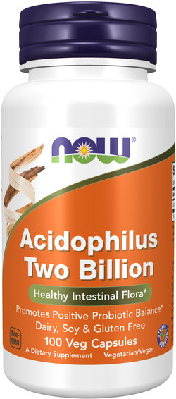 NOW Foods Acidophilus Two Billion 100 capsules