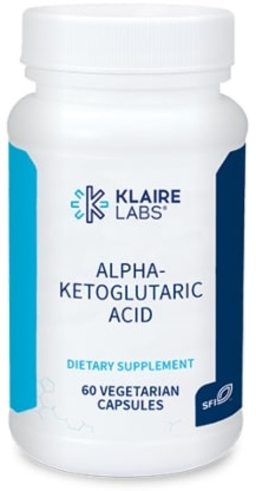 Klaire Labs Alpha-Ketoglutaric Acid 60 capsules