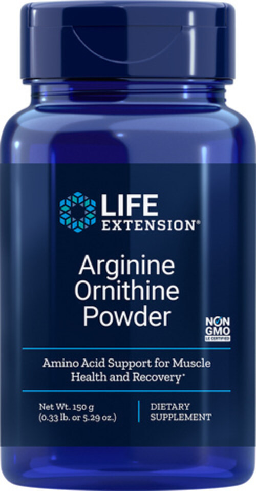 Life Extension Arginine Ornithine Poeder 150 gram