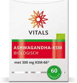 Vitals Ashwagandha KSM-66® 60 capsules biologisch