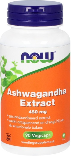 NOW Foods Ashwagandha Extract 450 mg 90 capsules