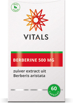 Vitals Berberine 500 mg 60 capsules