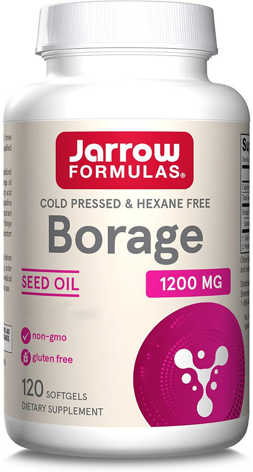 Jarrow Formulas Borage ( Gamma-Linolenic Acid) 120 softgels