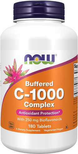 NOW Foods Vitamin C-1000 Complex with 250 mg of Bioflavonoids