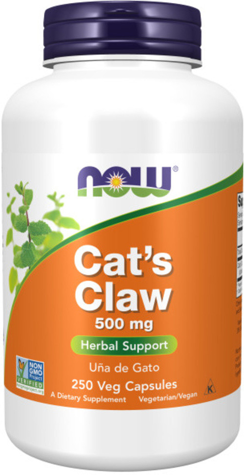NOW Foods Cat's Claw 500mg 250 capsules