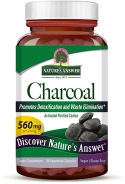 Nature's Answer Charcoal activated 90 capsules