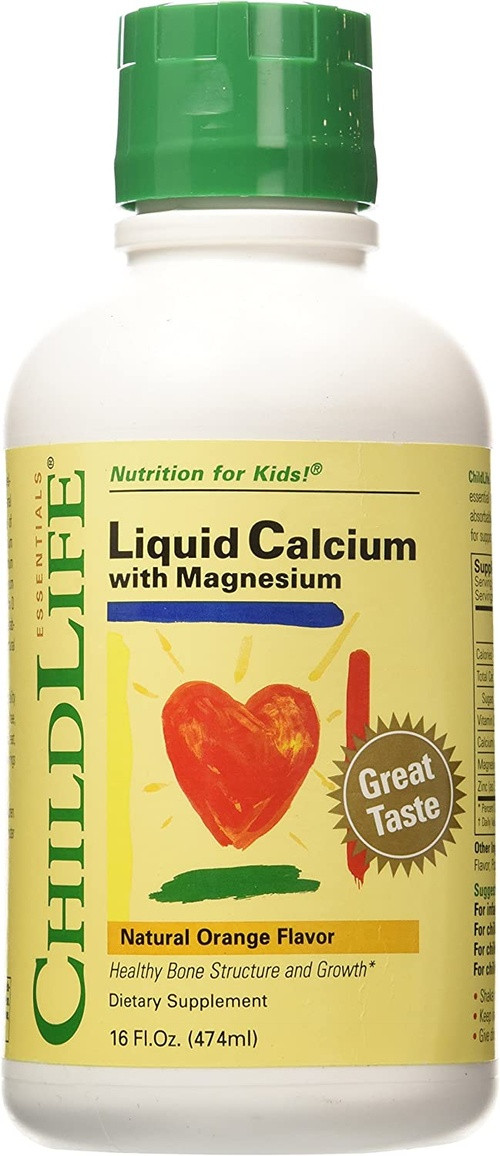 ChildLife Essentials Liquid Calcium with Magnesium 473 milliliter