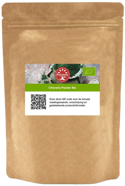 Purason Chlorella Vulgaris Powder Bio Organic